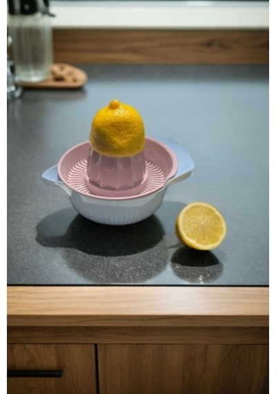 Narenciye Limon Sıkacağı - Mavi Pembe - 1 Adet Sert Plastik Diğer