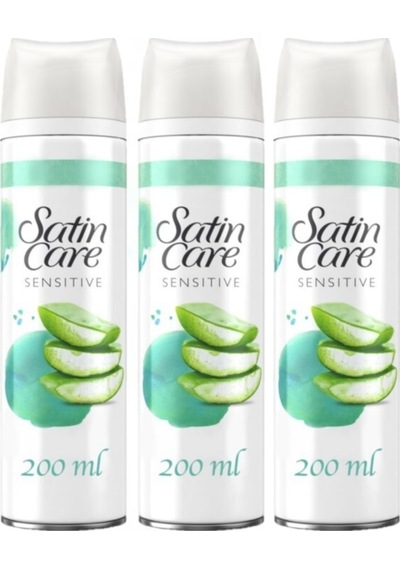 Satin Care Tıraş Jeli Hassas 200ml X3 Adet