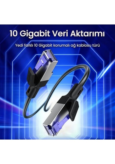 Ethernet Kablosu 2 Metre Siyah Diğer