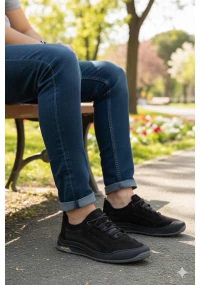 Pierre Cardin 772522 Rahat Esnek Orijinal Ürün Hakiki Deri Sneakers Erkek Ayakkabı Siyah