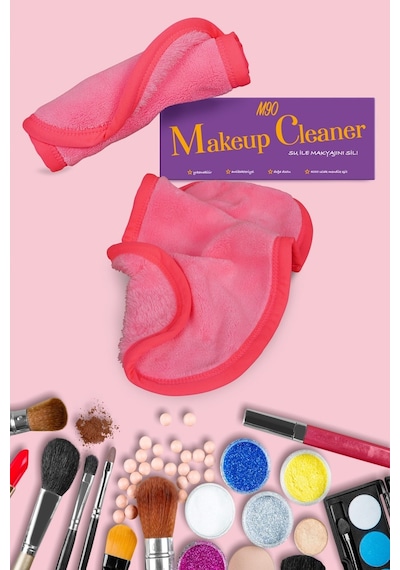 Makyaj ve Yüz Temizleme Mucize Puf Silici Sadece Su Ile Makyaj Temizleme Makeup Cleaner