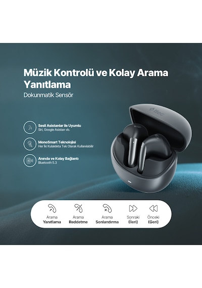 Ttec 2KM162S Airbeat Pro Max Bluetooth 5.3 Kulak İçi Kulaklık