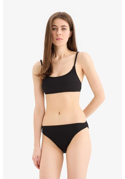 Defacto Regular Fit Bürümcük Bikini Altı-fall İn Love B6904ax25smbk81 Siyah