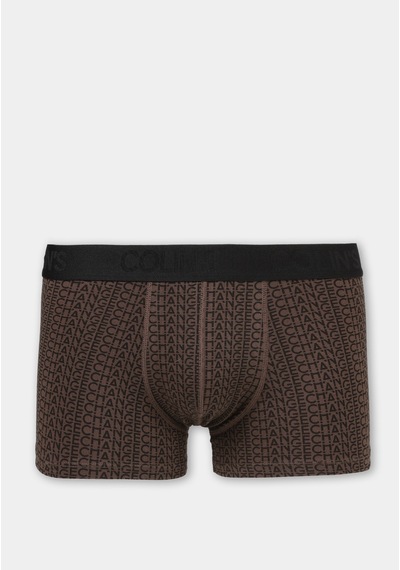 Colin's Colins Trunk Fit Baskılı Erkek Kahverengi Boxer Cl1081524 Q1.v2 Brw