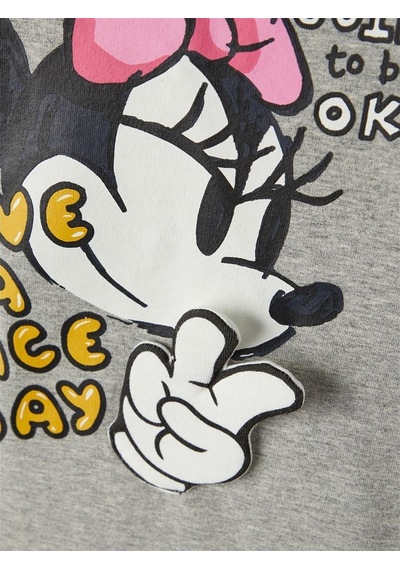 Name It Disney Gri-melanj Kız Çocuk Sweatshirt 13221139 001