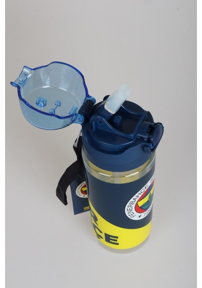 "dekomus Cep Defteri Hediyeli" Lisanslı Fenerbahçe 3'lü Beslenme Seti 500 Ml Çelik Ve Trıtan Matara İle Beslenme Kabı Seti 1907 Ahşap