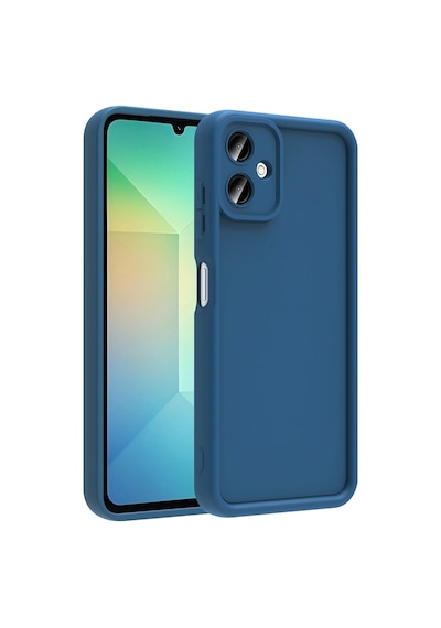 Samsung Uyumlu Galaxy A06 Kılıf Kamera Korumalı Zore Ananas Kapak Koyu Yeşil