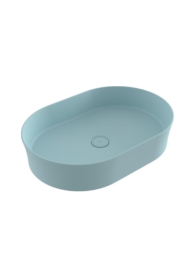 Bocchi Sottile Slim Line Tezgah Üstü Lavabo Mat Buz Mavisi 1521-029-0125