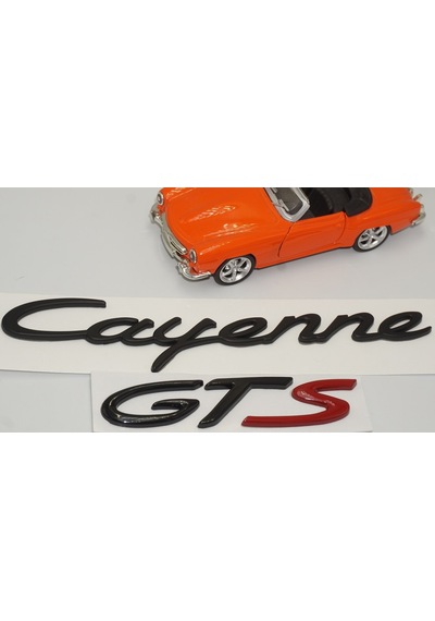 Porsche Cayenne Gts Bagaj 3M 3D Abs Yazı Logo Amblem Seti (549178716)