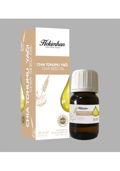 Chia Tohum Tane Sabit Yağı 20 Ml