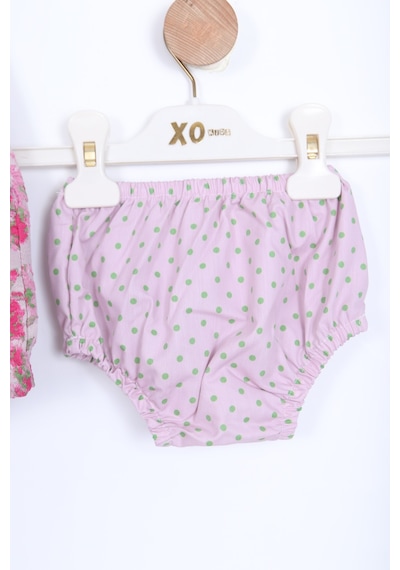 Xo Kids Kız Çocuk Elbise 3-12 Ay 9051 Pembe