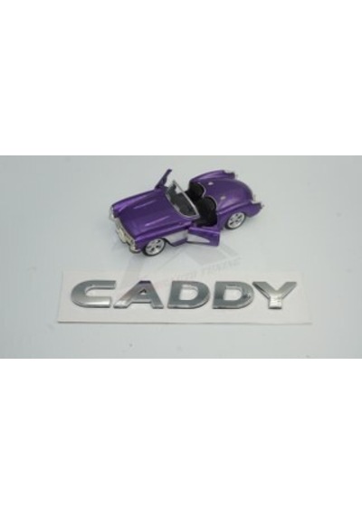 Volkswagen Caddy Bagaj Krom Abs 3M 3D Yazı Logo Amblem