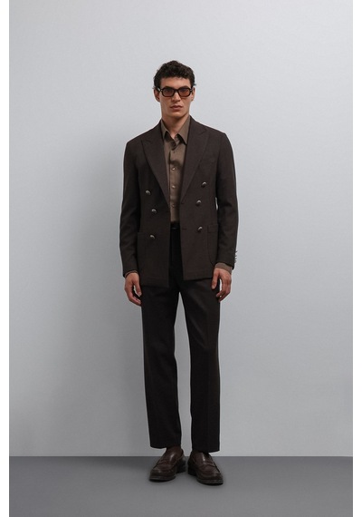 Antioch Tapered Fit Erkek Pantolon A25y2835 Kahve