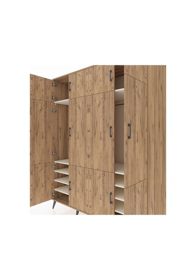 Kronos Gardrop 10 Raflı 12 Kapaklı 2 Askılı 176x59x221 Çam-çam/aytaşı Çam/aytaşı Kronos Gardrop 10 Raflı 12 Kapaklı 2 Askılı 176x59x221 Çam-çam/aytaşı Çam/aytaşı