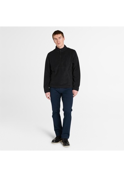 Timberland 1/4 Zip Fleece Erkek Polar-33873 Siyah