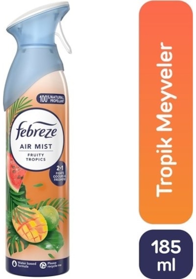 Febreze Aerosol Tropikal Meyve 185ml 8