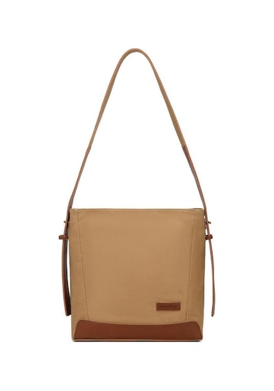Smart Bags Kanvas Kadın Omuz Çantası Smk Kn-1331 Camel
