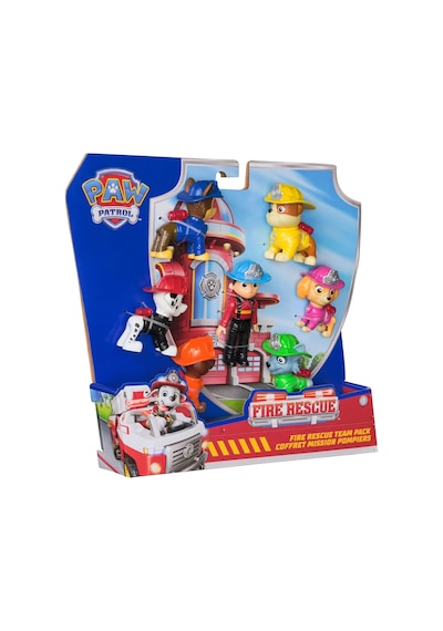 Paw Patrol Fire Rescue 7 Li Figür Seti Ryder+chase+marshall+skye+rubble+rocky+zuma