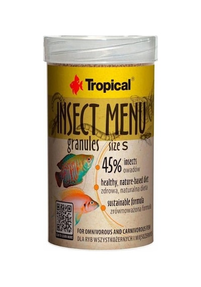 Tropical Insect Menu Granules S 100ml/54gr