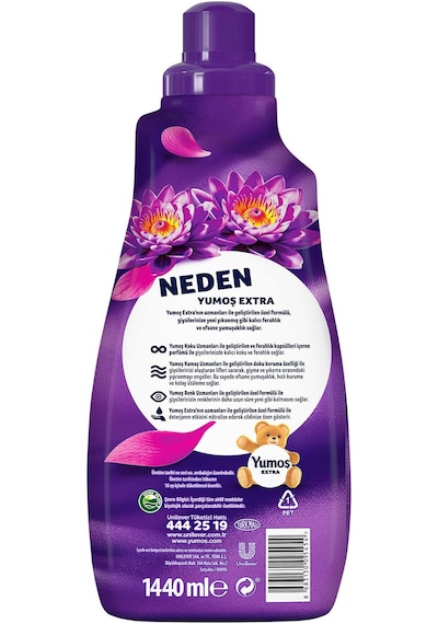 Yumoş Extra Lotus Yumuşatıcı 1440 Ml Tekli
