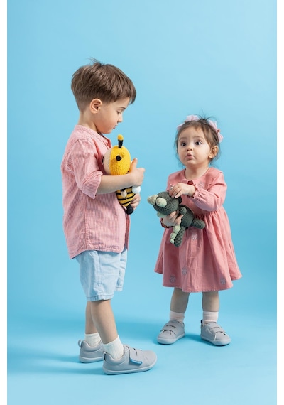 Smart Walker Casual Süper Mat Bej Barefoot Çocuk Ayakkabı Süper Mat Bej