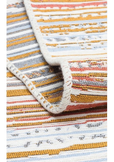 Arya Ar 35 Multy %100 Geri Dönüşümlü Pamuktan Çift Taraflı Yıkanabilir Modern Dekoratif Kilim