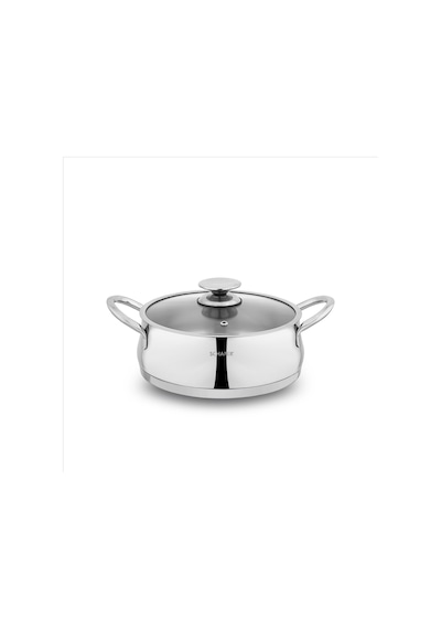 Schafer Caldron Çelik Çeyiz Seti-18 Parça-Inox