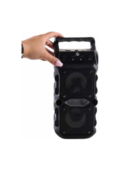 Bluetooth Hoparlör Çift Mikrofonlu Güçlü Ses Kaliteli Kesintisiz Kablosuz - Lisinya