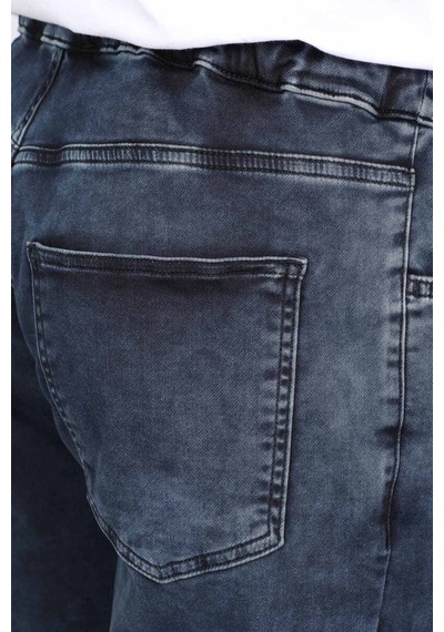 Blue White Erkek Lacivert Belden İpli Jogger Pantolon 34
