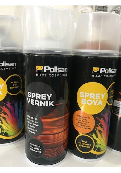 Polisan Sprey Boya Renk Çeşitleri (454674968)