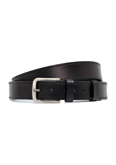 Siyah Erkek N-040-126 Grande Spor Kemer Genişlik 4 Cm