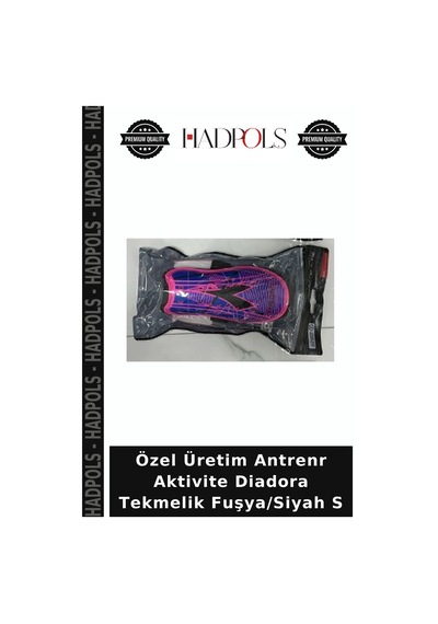 Özel Üretim Antrenr Aktivite Diadora Tekmelik Fuşya/siyah S Çok Renkli