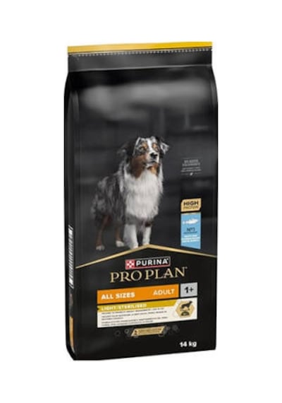 All Sizes Light Sterilised Tüm Irklar İçin Balıklı Düşük Kalorili Kısırlaştırılmış Köpek Maması 14 Kg