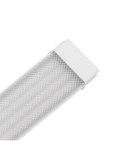 4 Adet 100 Watt 120 Cm Kristal Beyaz Led Bant Armatür Beyaz Işık Beyaz