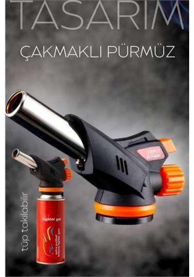 Çakmaklı Pürmüz Başlığı - Çakmak Gazı Bütan Gaz Uyumlu