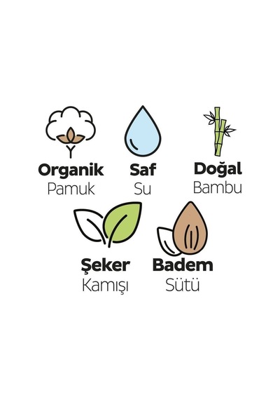 Sleepy Islak Mendil Bio Natural 480 Adet