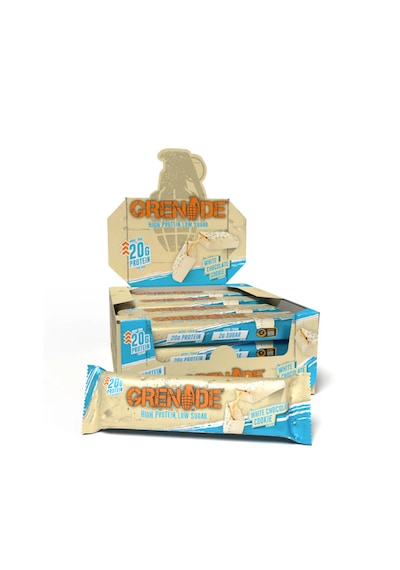 Grenade Protein Bar 60 Gr X 12 Adet - Beyaz Çikolata & Kurabiye