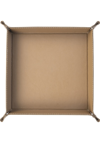 2k Sepet Masa Üstü Organizer Kare 16.5x16.5 CM Siyah