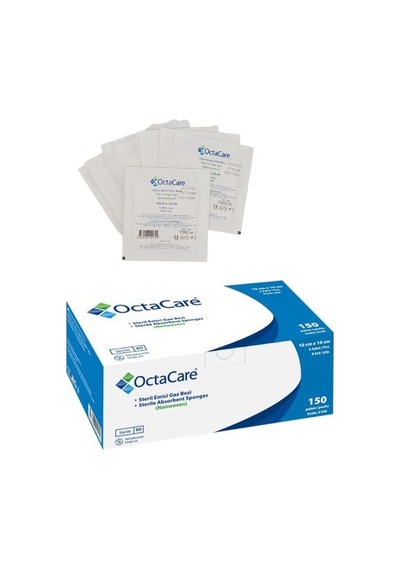 Octacare Steril Emici Kompres 10 x 10 CM 150'li Paket