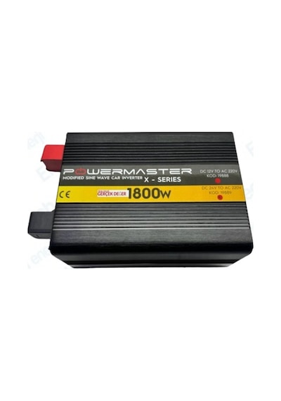 24 V Volt 1800 W Watt Modifiye Sinus İnverter İnvertör 24-220 V Çevirici Dönüştürücü Dijital Ekranlı