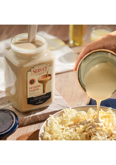 Servet Tek Kavrulmuş Taze Servet Tahini - 950g