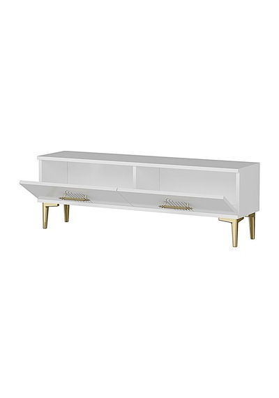 Tsa1215b - İdatv120 Tv Stand, Tv Sehpası Beyaz 120cm