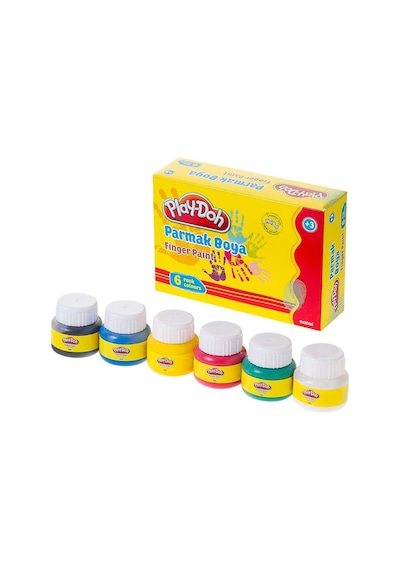 Play Doh Parmak Boyası 6 Renk X 30 ML