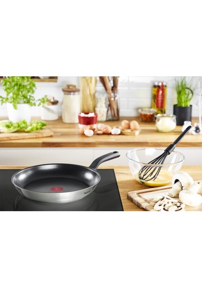 Tefal Comfort Max 26 Cm Kızartma Tavası, Birinci Sınıf Paslanmaz Çelik, Thermo-spot Sıcaklık Göstergesi, Yapışmaz Kaplama, İndüksiyon G7260544, Siyah, Gümüş Tefal Comfort Max 26 Cm Kızartma Tavası, Birinci Sınıf Paslanmaz Çelik, Thermo-spot Sıcaklık Göstergesi, Yapışmaz Kaplama, İndüksiyon G7260544, Siyah, Gümüş
