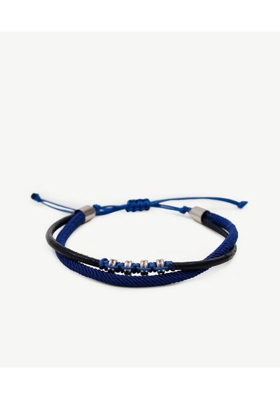 Yargıcı Deri Sarmalı Paracord Bileklik 26yebj8003x 021 Çok Renkli