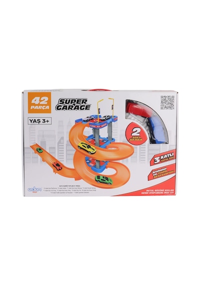 Er-201 Süper Garage Otopark Set - Uxfo-889509 1 Adet