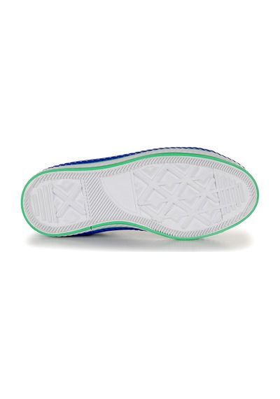 Kiko Kids Pant Günlük Bağcıklı Fermuarlı Erkek Bebek Spor Ayakkabı Yeşil Yeşil