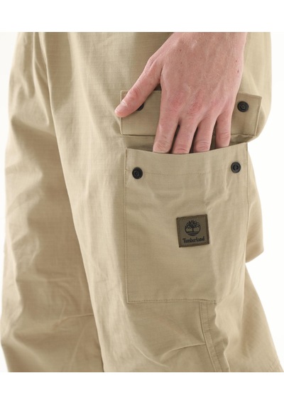 B0a656fdh41-r Timberland Woven Badge Ripstop Cargo Pant Erkek Eşofman Altı Haki B0a656fdh41-r Haki