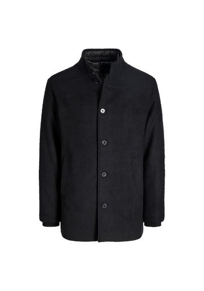 Jack & Jones Jjedetroıt Yün Karışımlı Palto 12295108 Siyah