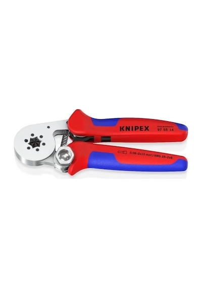Knipex 97 55 14 Kablo Ve Yüksük Sıkma Pensesi